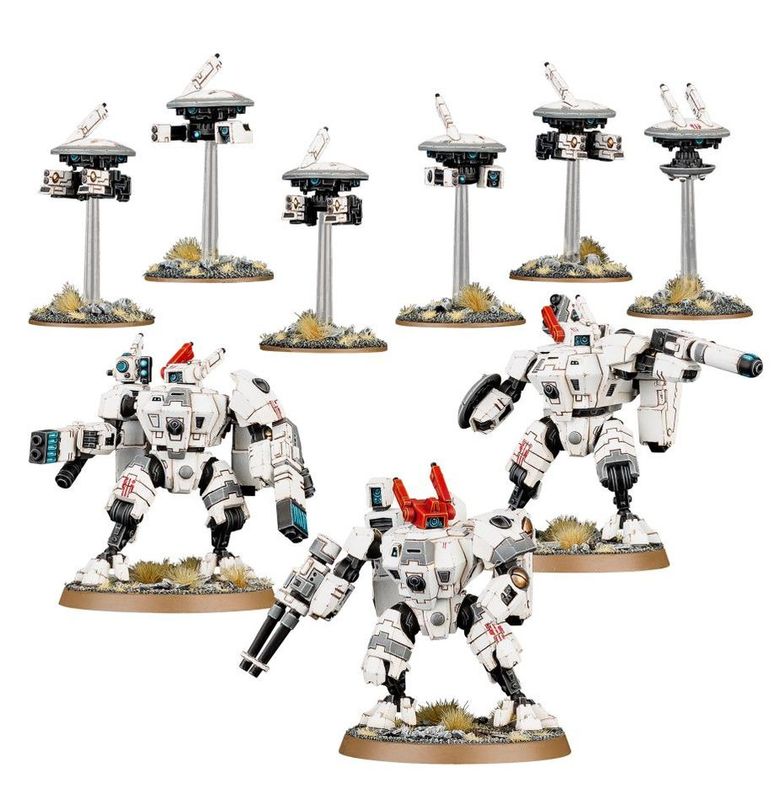 T&#39;AU EMPIRE: CRISIS BATTLESUITS - 40K