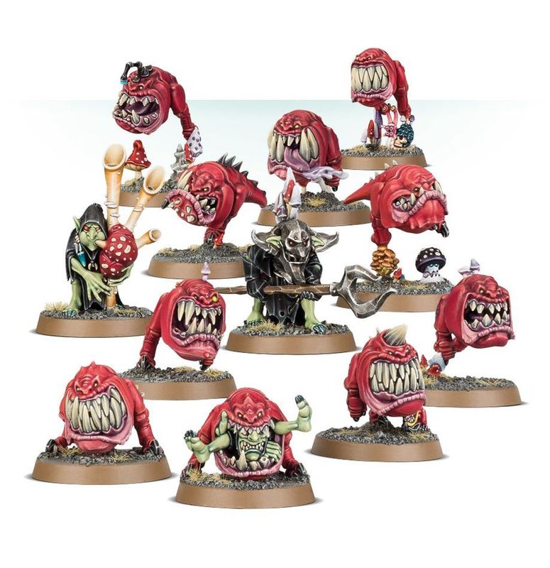 GLOOMSPITE GITZ: SQUIG HERD - AOS