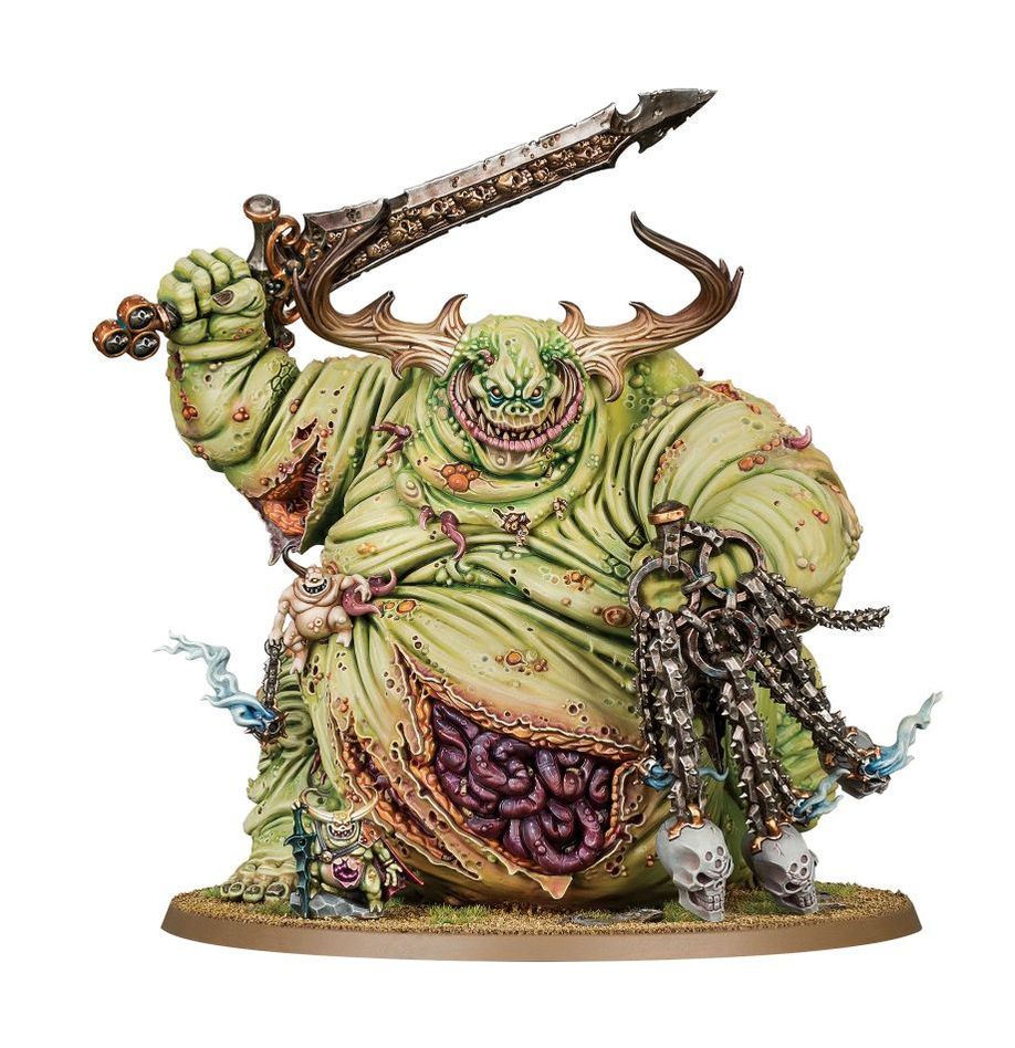 MAGGOTKIN OF NURGLE: GREAT UNCLEAN ONE - AOS