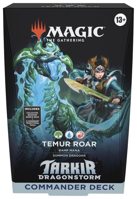Temur Roar - MTG - Tarkir: Dragonstorm Commander Deck - Temur Roar