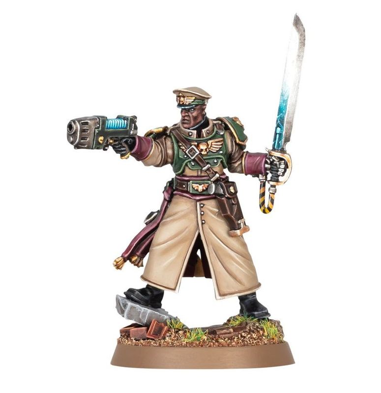Astra Militarum Cadian Castellan - 40k