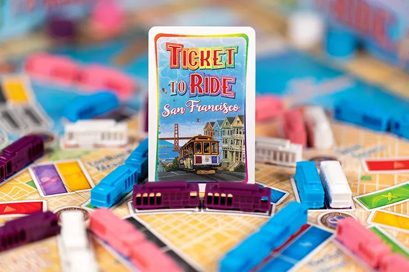 DOW720064 Ticket to Ride San Francisco - Boardgame