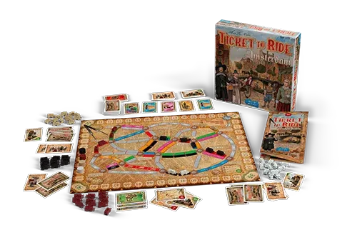 DO7263 Ticket to Ride Amsterdam - Boardgame