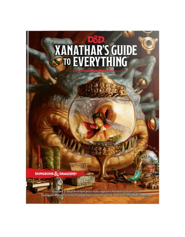Dungeons &amp; Dragons RPG: Xanathars Guide to Everything Hard Cover