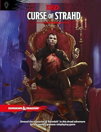 Dungeons &amp; Dragons RPG: Curse of Strahd Hard Cover