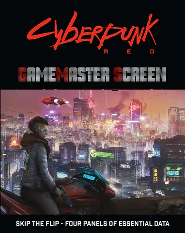Cyberpunk - Gamemaster Screen - RPG