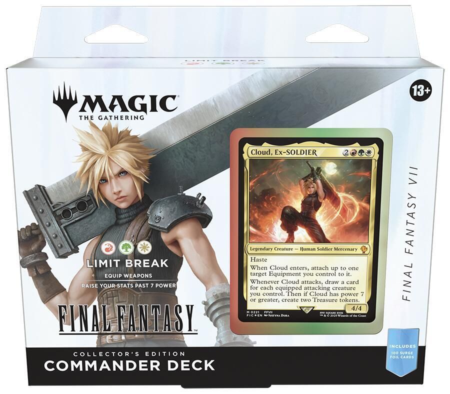 MTG: FINAL FANTASY Collector&#39;s Edition Commander Deck - Limit Break