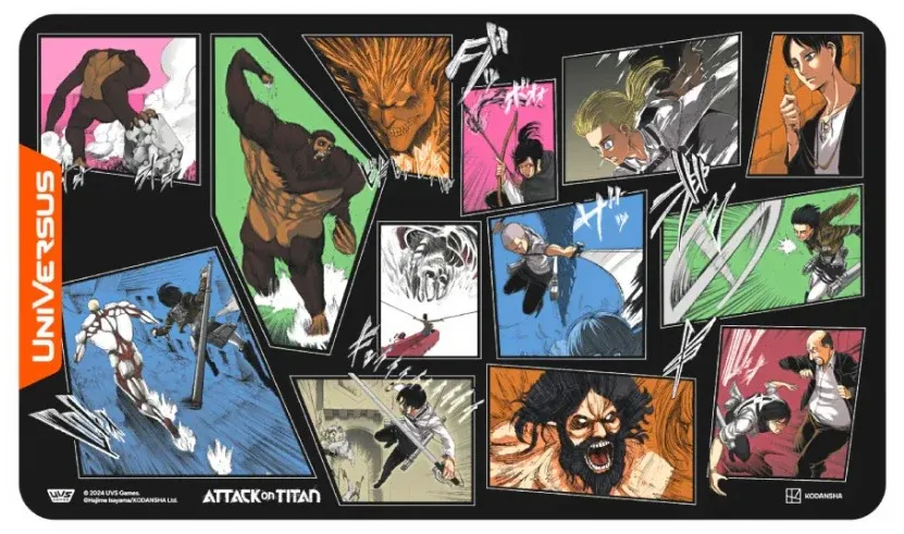 UniVersus TCG: Attack on Titan - Origins of Power - Playmat, The Second Act