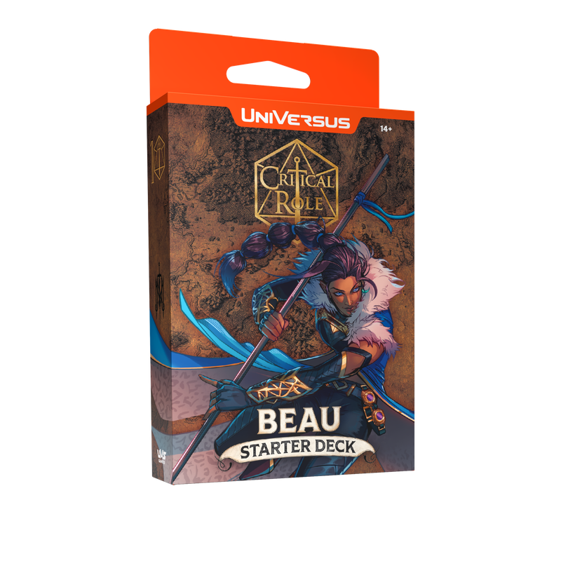 UniVersus CCG: Critical Role Heroes of Exandria- Starter Deck Display- Beau