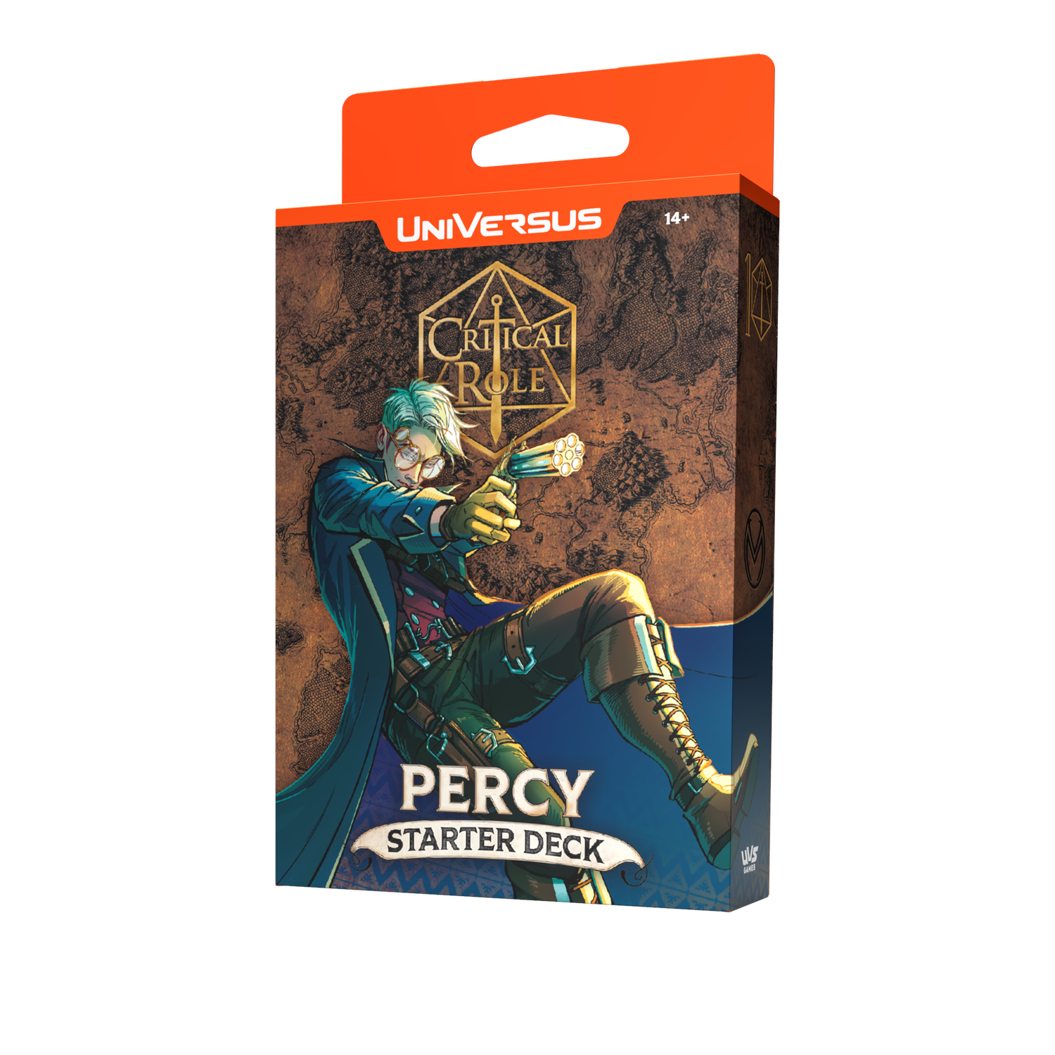 UniVersus CCG: Critical Role Heroes of Exandria- Starter Deck Display- Percy