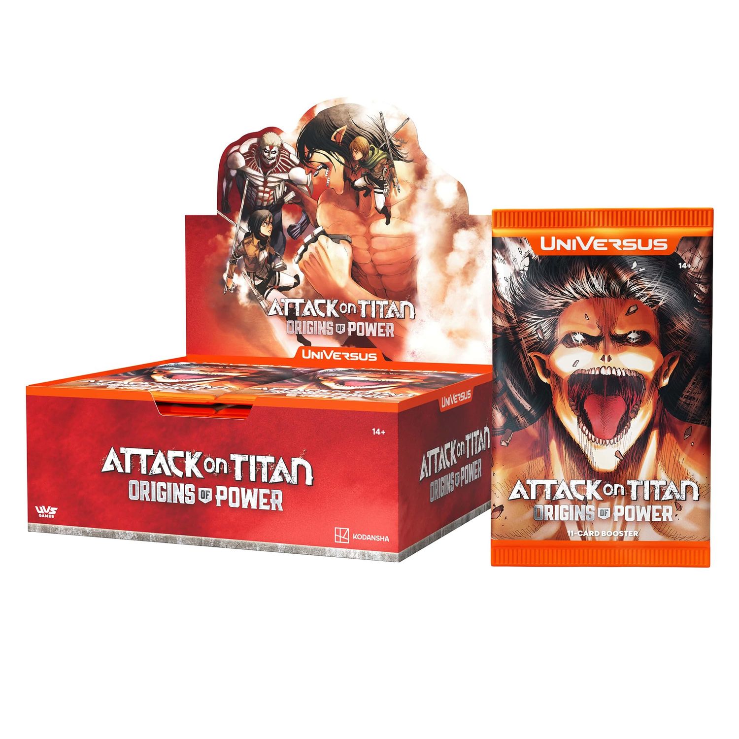 UniVersus TCG: Attack on Titan - Origins of Power - Booster Pack