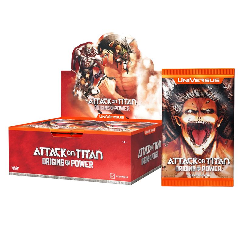 UniVersus TCG: Attack on Titan - Origins of Power - Booster Pack