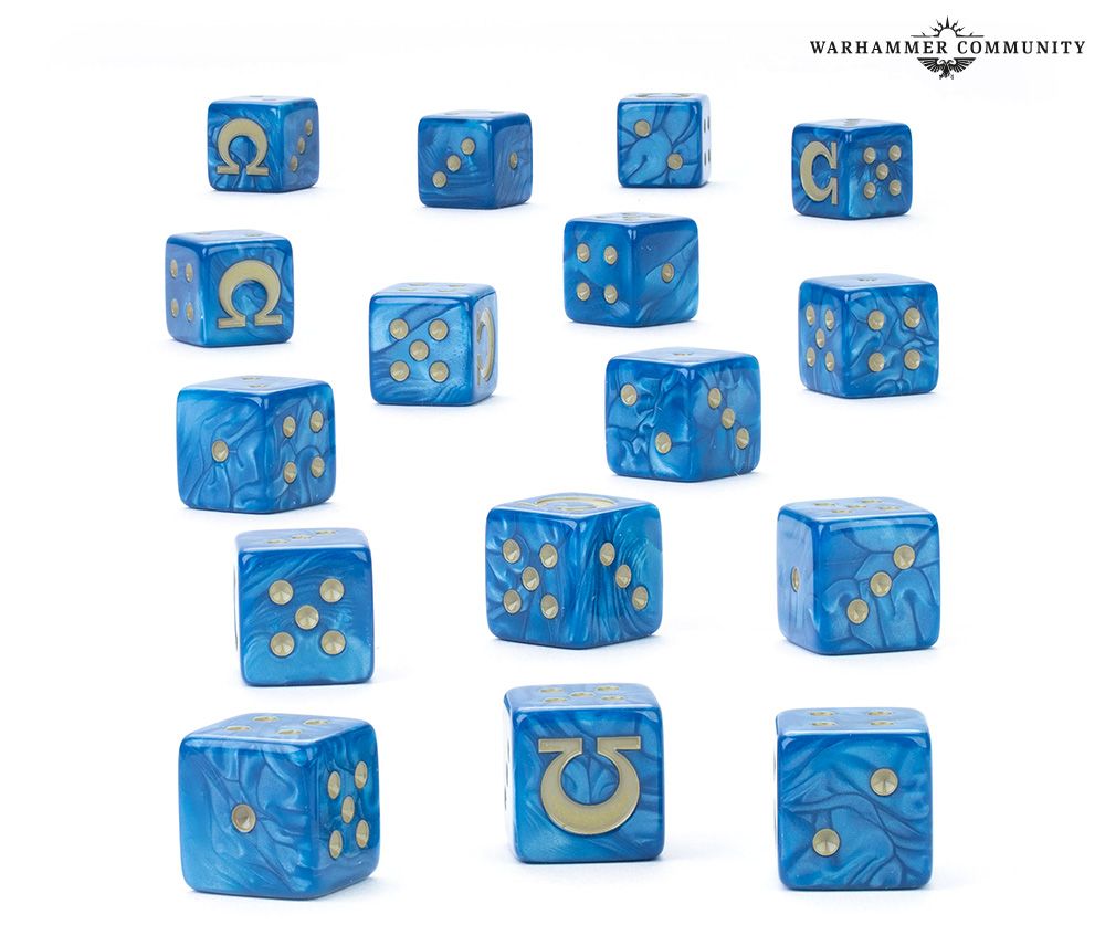 WARHAMMER 40000: ULTRAMARINES DICE