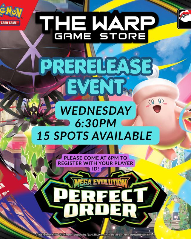 Perfect Order Prerelease Event