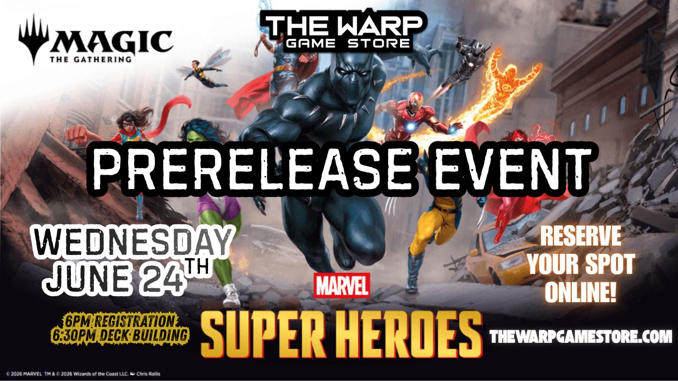 MTG: Universes Beyond- Marvel Super Heroes Prerelease Pack (for event)