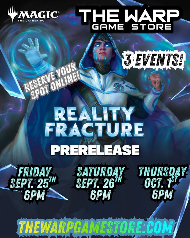 MTG - Prerelease - Reality Fracture - Thursday 10-1-26 - 6pm