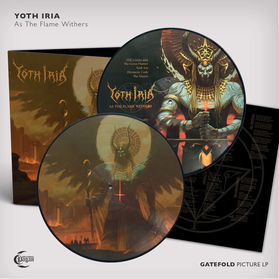 YOTH IRIA As The Flame Withers PICTURE LP