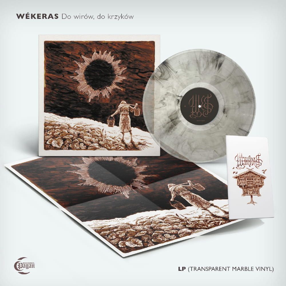 WÉKERAS Do wirów, do krzyków LP (TRANSPARENT MARBLE)