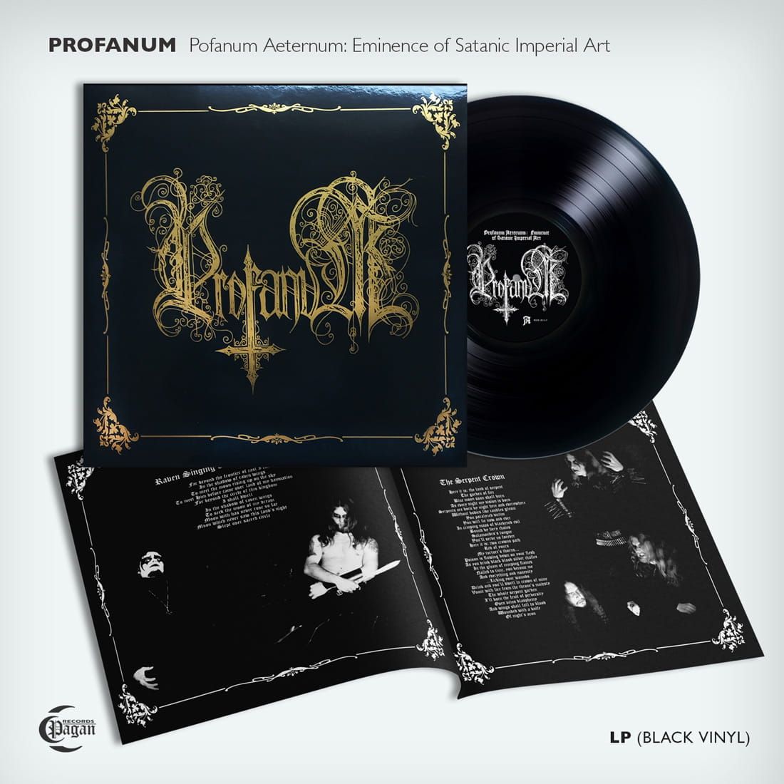 PROFANUM Profanum Aeternum: Eminence of Satanic Imperial Art LP (BLACK)