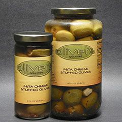 Feta Cheese Stuffed Olives (8 oz)