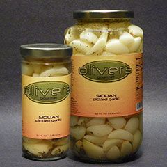 Pickled Sicilian Garlic (8 oz)
