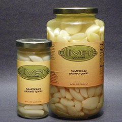 Pickled Smoked Garlic (32 oz)