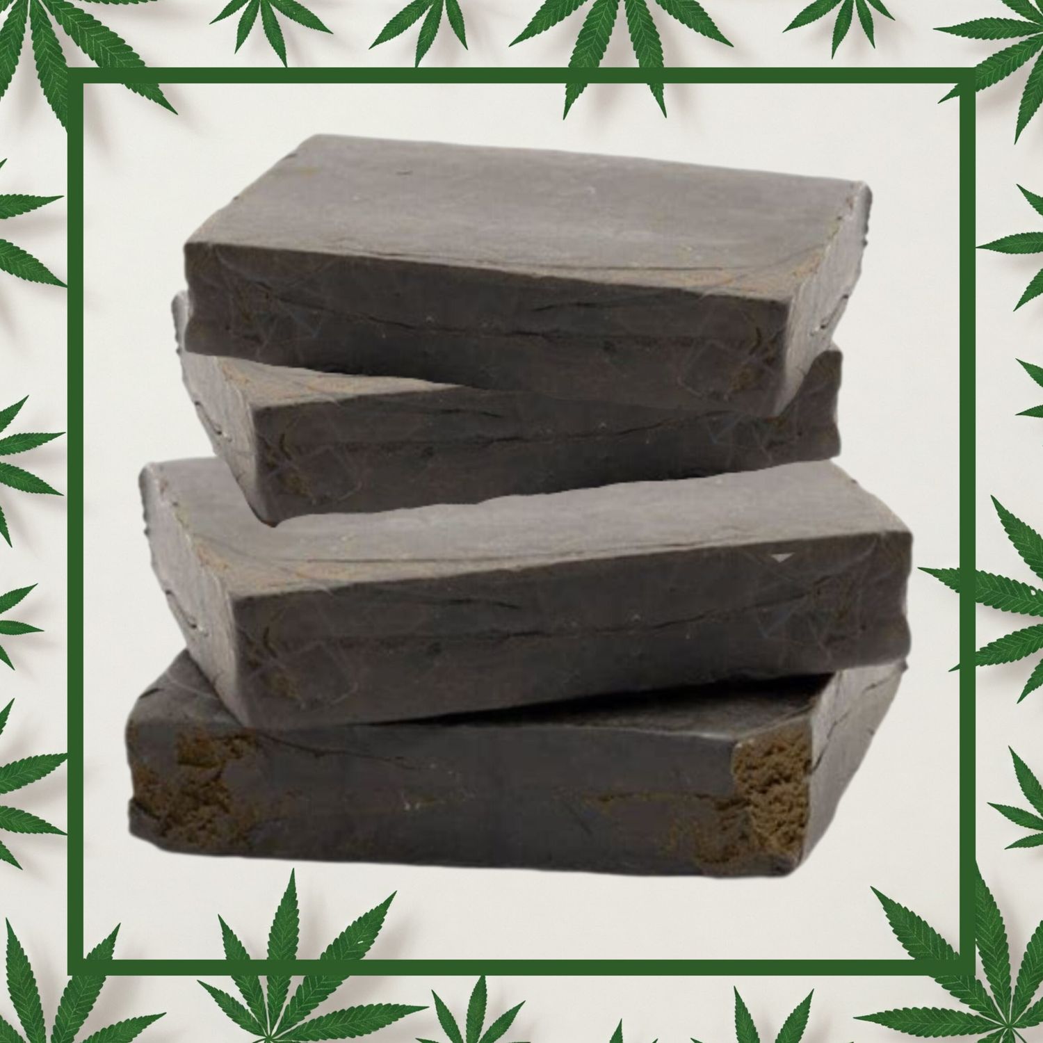 CBD Afghan Hash - Compressed Hemp Tea