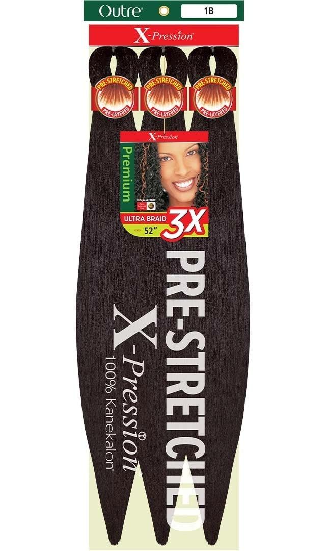 X-Pression Braiding Hair (3 pack) 52 &#39;&#39;