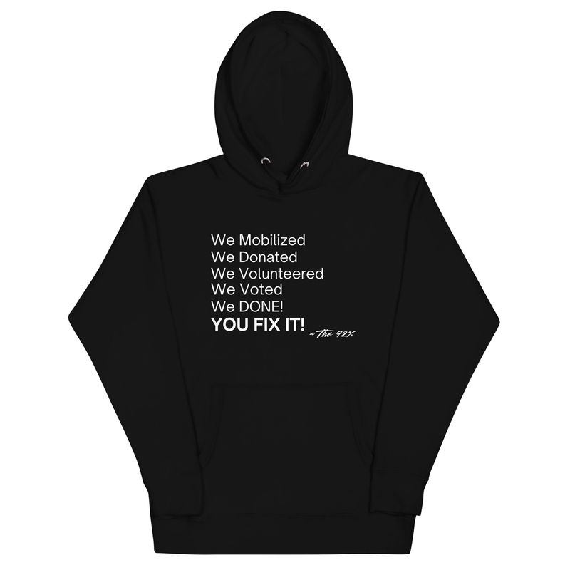 "You Fix It" Unisex Hoodie (12 Colors)