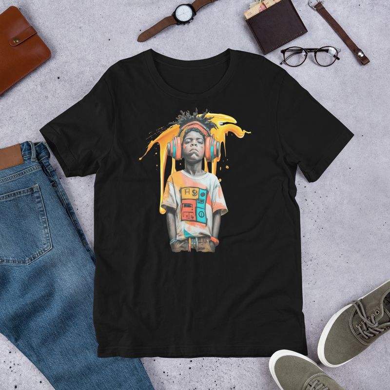 "GRAFFITI BOY" Unisex t-shirt