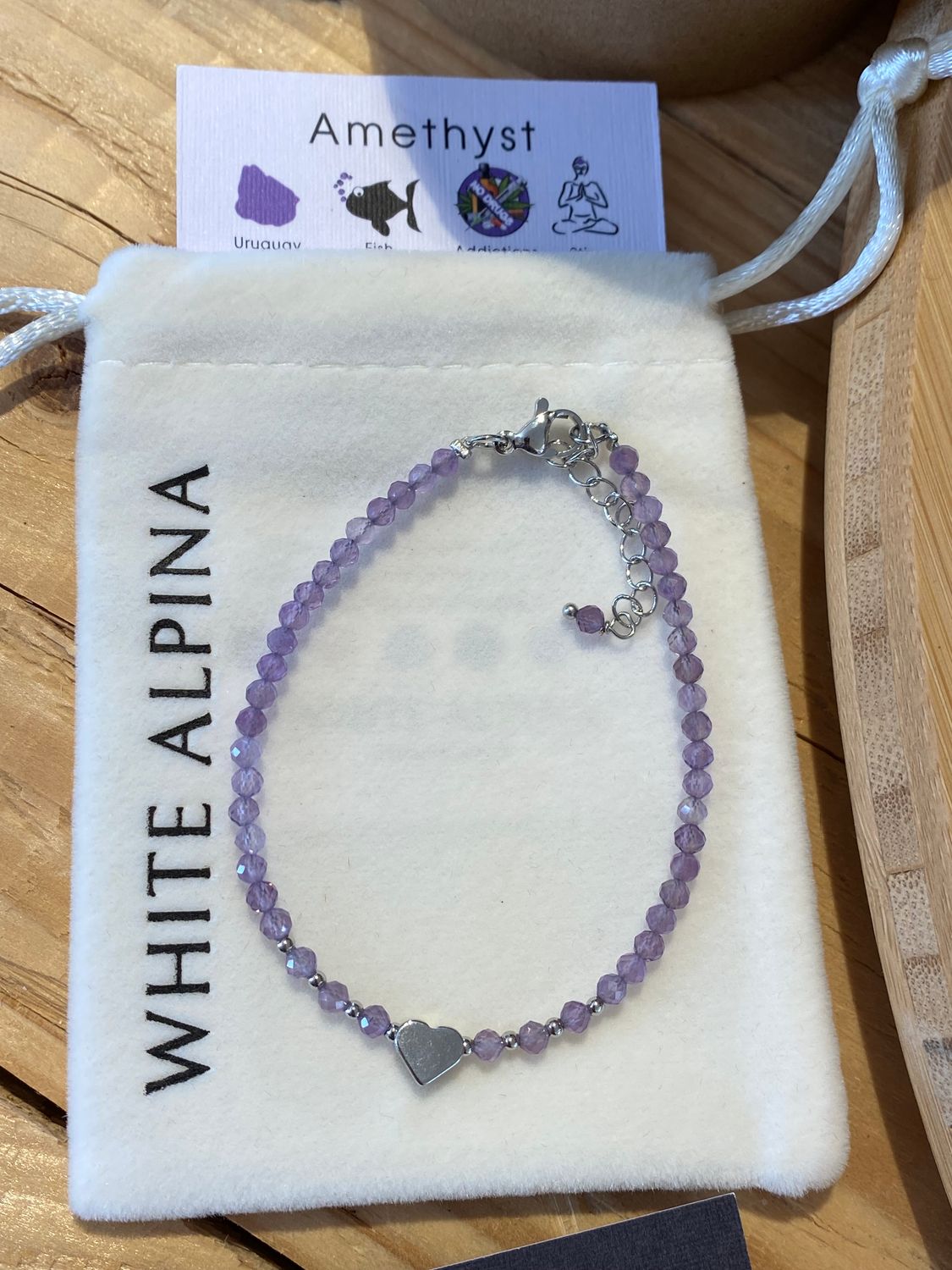 Armkettchen Amethyst