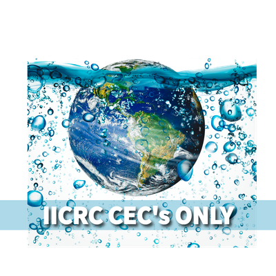IICRC CEC's only-WRT-Water Damage Restoration Oct. 13-14