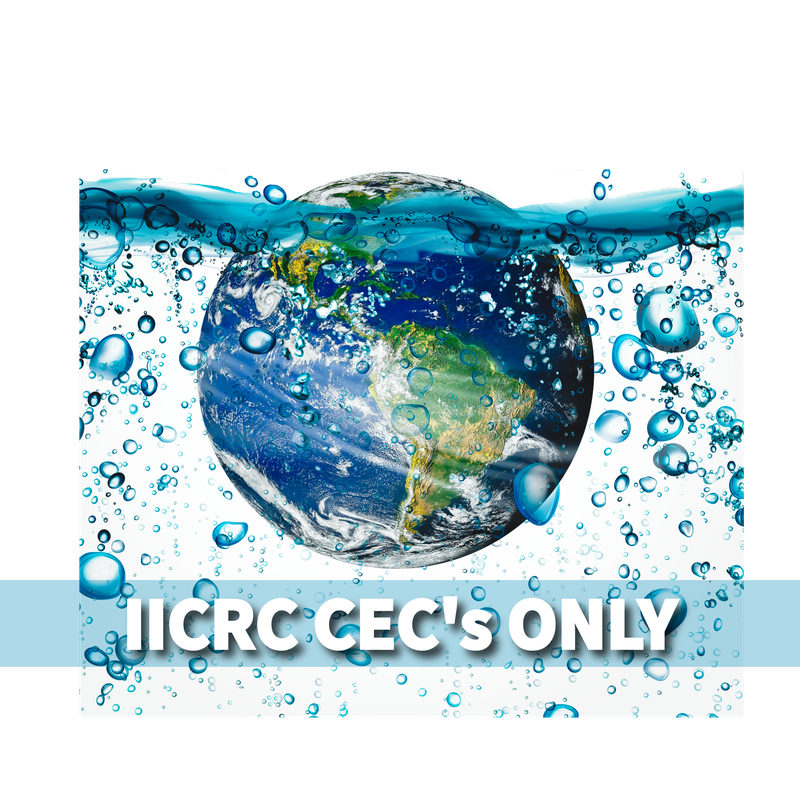 IICRC CEC's only-WRT-Water Damage Restoration Nov. 3-4