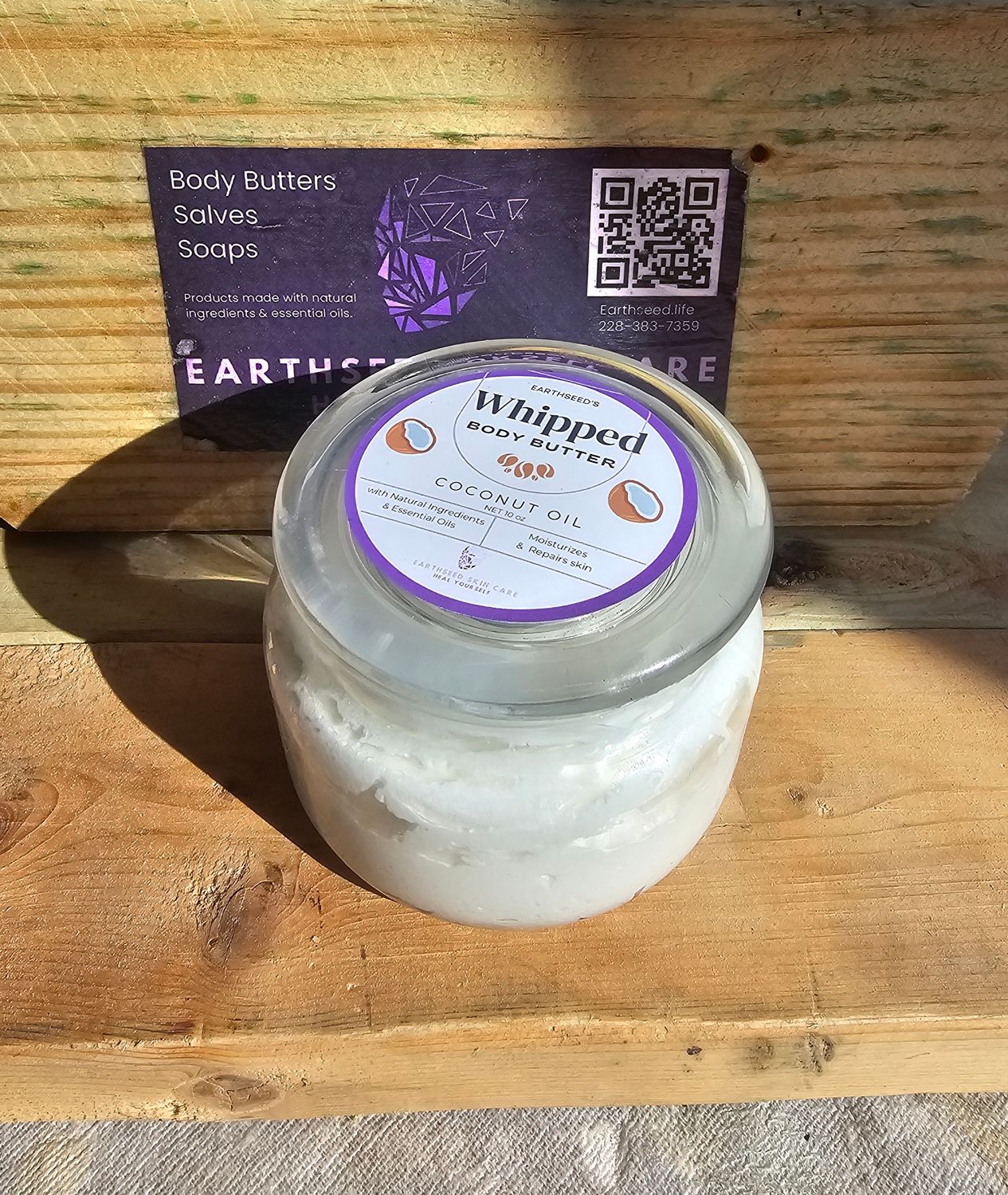 Coconut Oil Whipped Body Butter w/ Magnesium