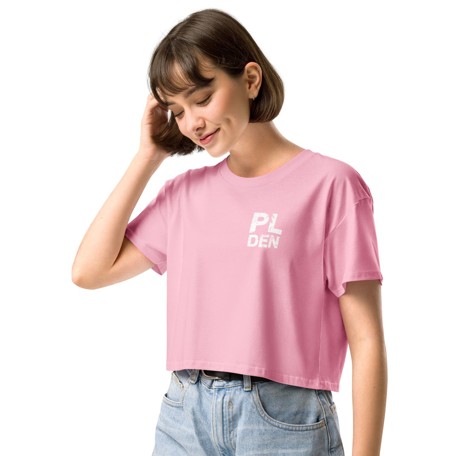 PL Den Logo Women’s Crop Top