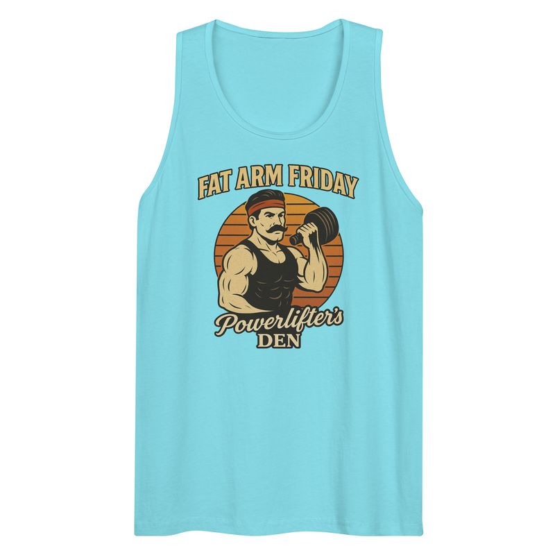 Men&#39;s Fat Arm Friday Retro Tank Top