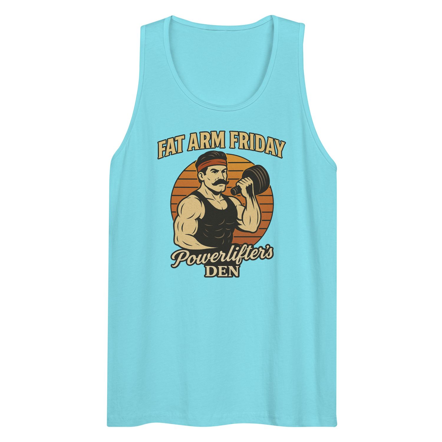 Men&#39;s Fat Arm Friday Retro Tank Top