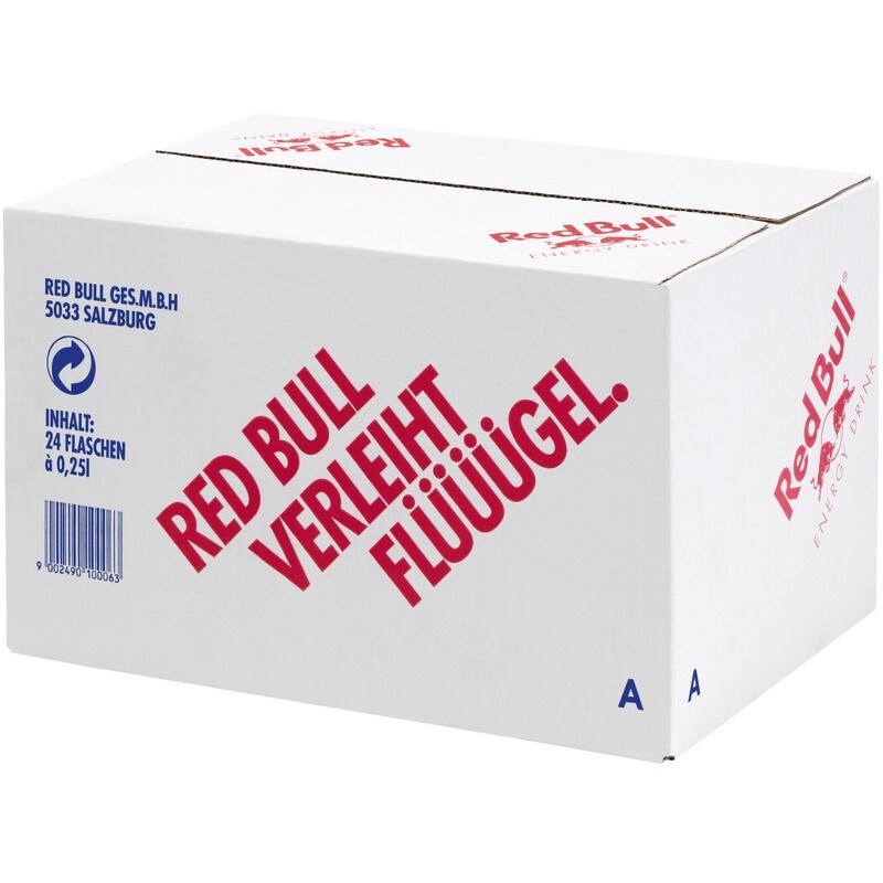 Red Bull Energy Drink Flasche EW 0,25x24 Karton
