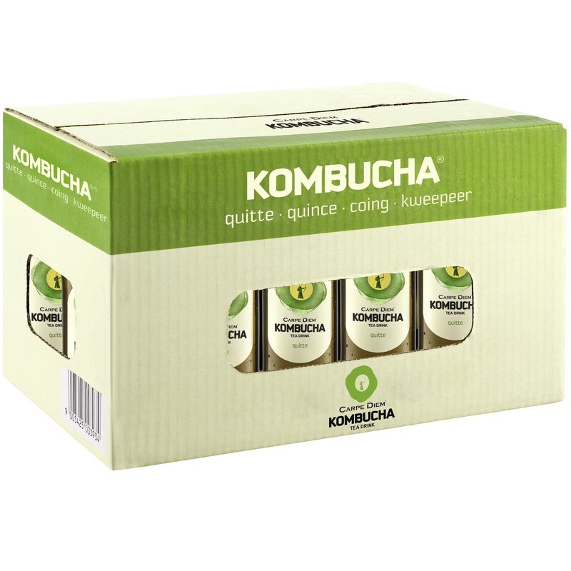 Carpe Diem Kombucha Quitte Flasche EW 0,25x24 Karton
