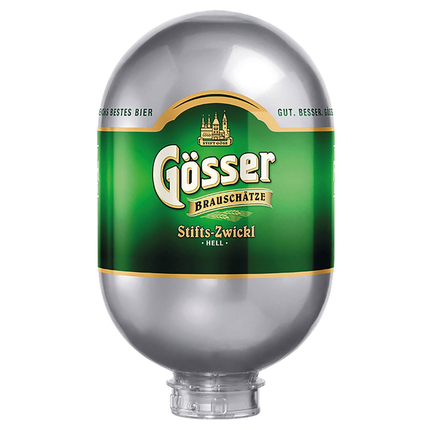 Gösser Stifts-Zwickl hell Fass 8L Blade