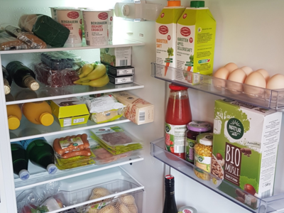 TOPSELLER: gefüllter Kühlschrank (2 Personen für ca. eine Woche)