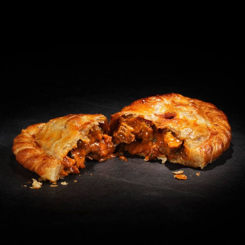 Proper Beef Rogan Josh Pasty