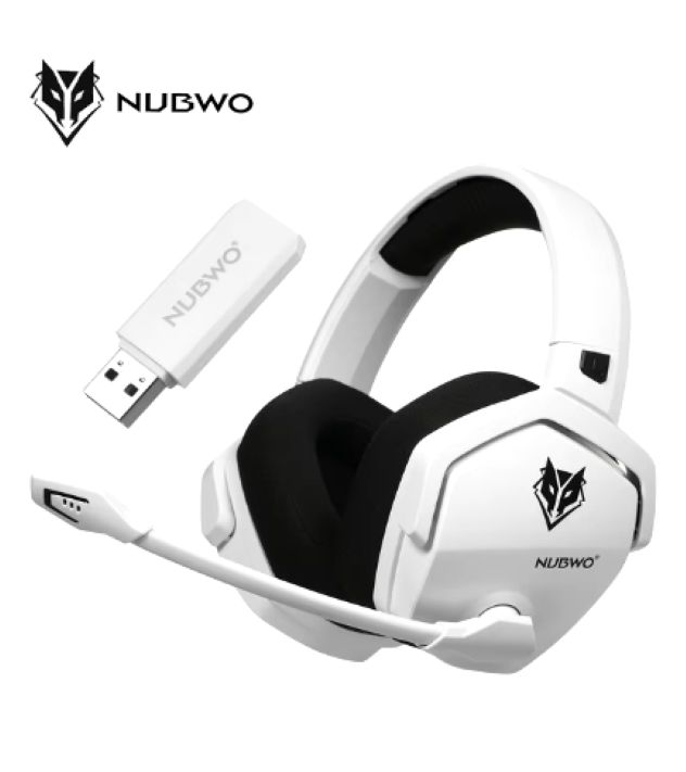 Casque Gaming NUBWO G06 Sans Fil USB Bluetooth avec Microphone pour PS5, PS4, PC, NS