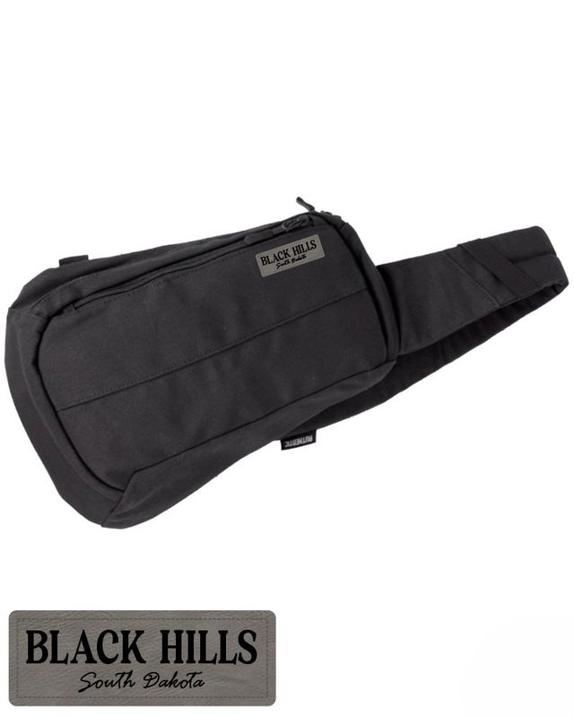 Journey Canvas Crossbody Black