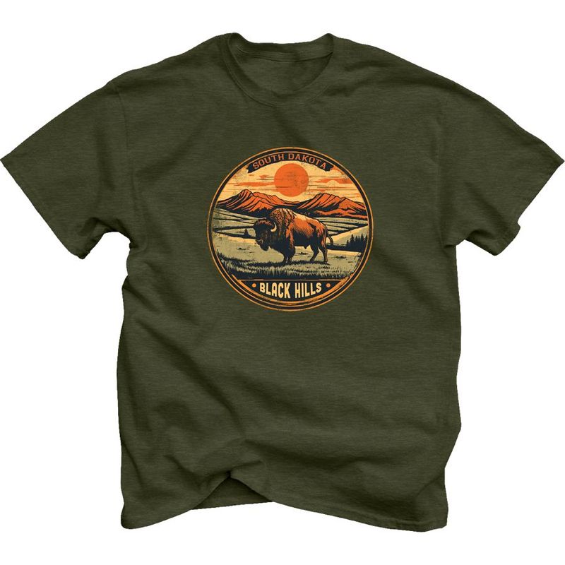Badlands Green LR1018 T-shirt