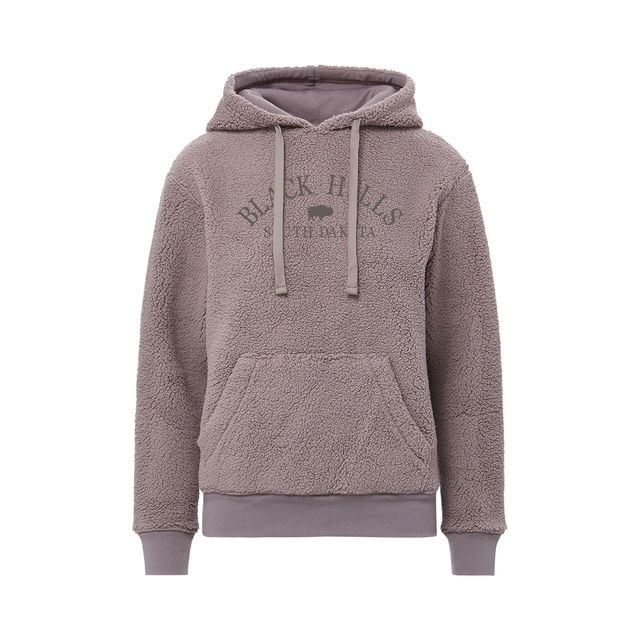 Starla Sherpa Pullover Smokey Taupe