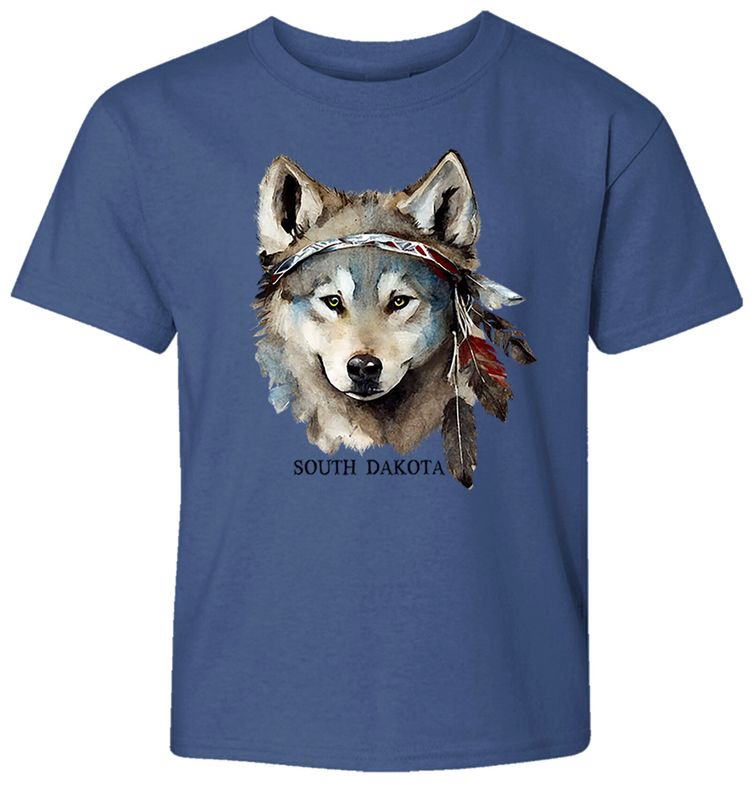 Youth Olathe Pup T-Shirt Indigo
