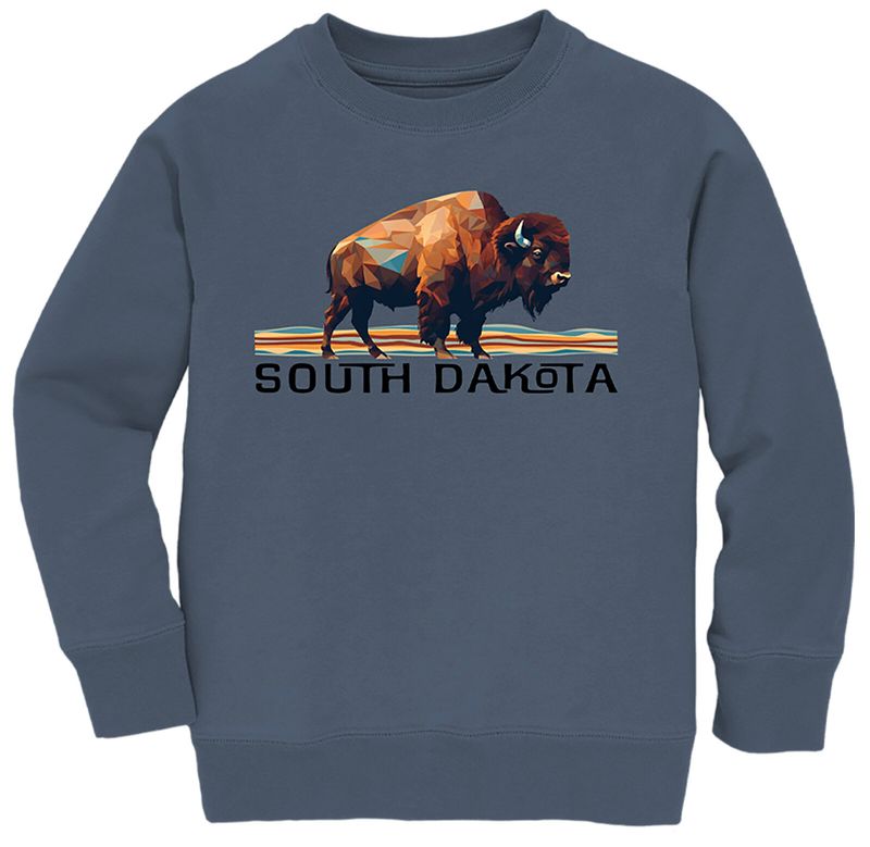 Youth Origami Buffalo Sweat Indigo