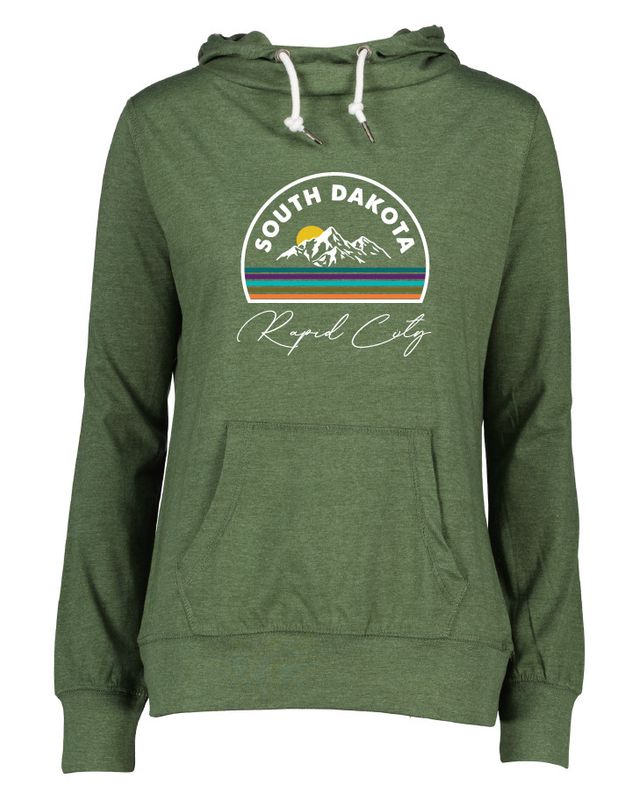 Heather Military Green with Mtn Near You RC