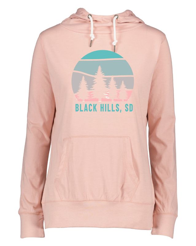 Silver Pink w/Tree Sunset "Black Hills/South Dakota